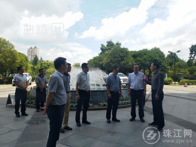 省文化厅厅长到麒麟区视察国家第三批公共文化