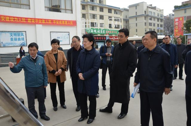 国家信访局到文华街道调研综治维稳信访工作 