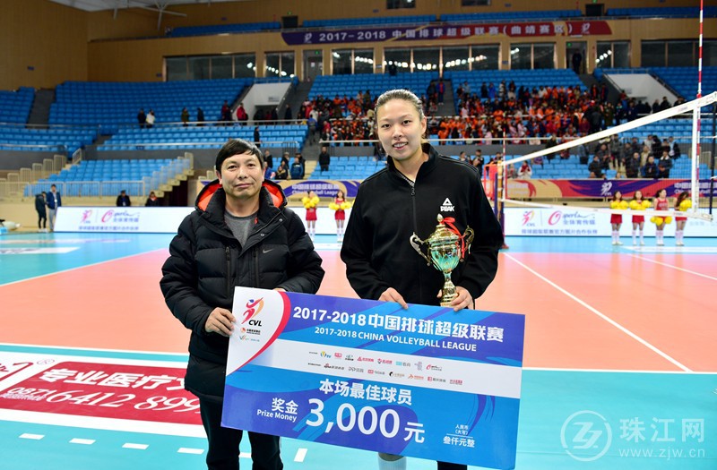2017-2018女排超级联赛第12轮第72场云南0:3