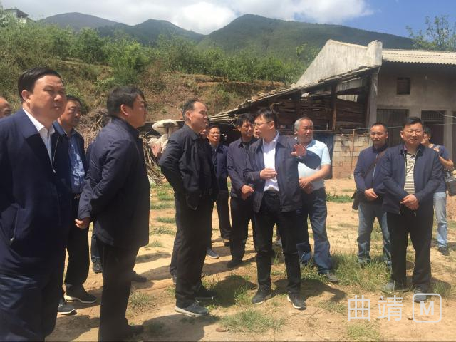 李文荣在会泽县调研脱贫攻坚和稳增长工作