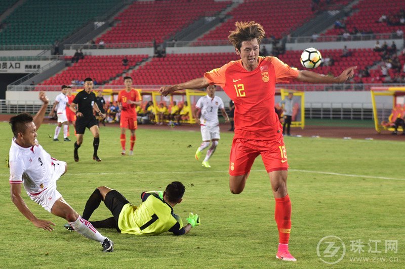 2018曲靖U21四国赛首轮 中国U21国奥1:0胜缅