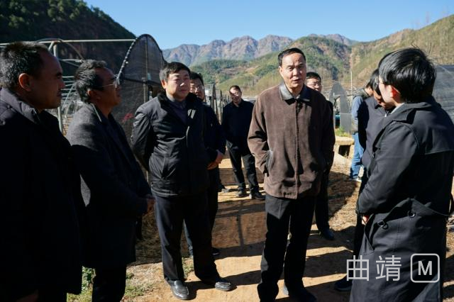 李文荣到会泽县调研脱贫攻坚工作
