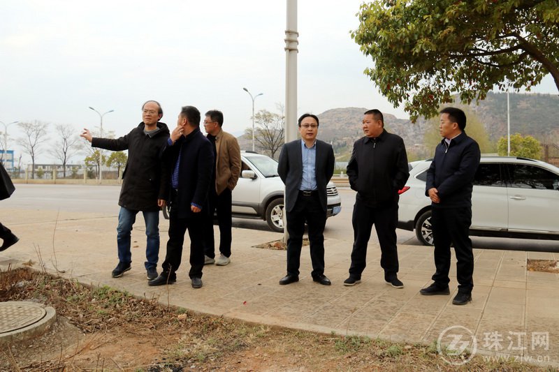 宣威市领导到板桥街道调研指导沪滇协作扶贫产业工作