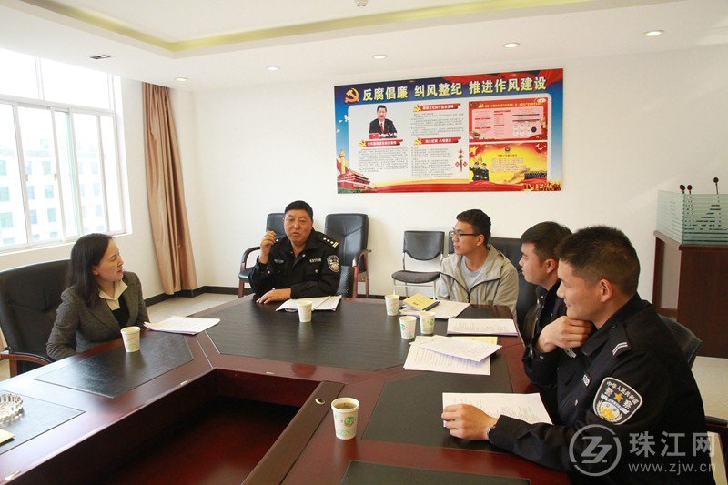 省自然资源公安局督导组一行到市局督导检查扫